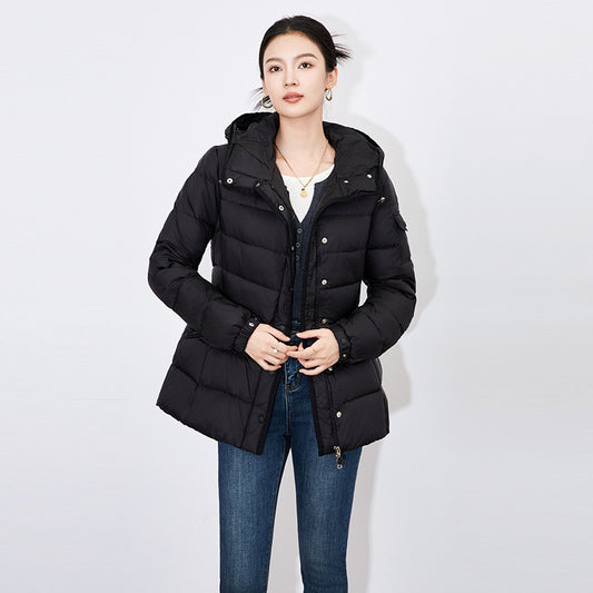 Duck Down Coat Elegant New in Outerwears Coats Short Puffer Jacket Winter Clothes