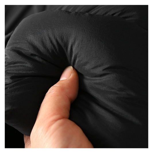 90 White Goose Down Winter New Hooded Loose Cocoon Cloud Puff Down Jacket Women Mid-Length Slimming Thickened Coat