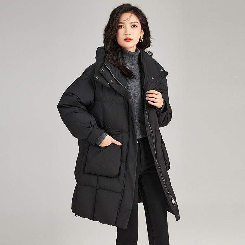 Women Chic Solid Knitted Long Dress Fashion Full Sleeve Round Neck High Waist Slim Dresses Lady Daily Commute Street Gowns