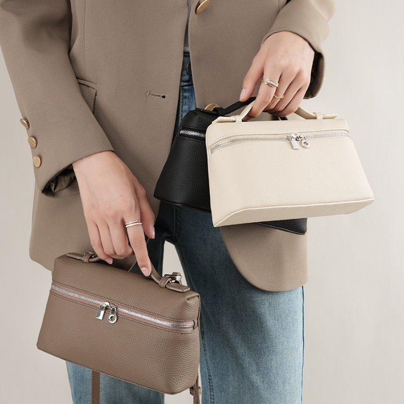 Top-grain Cowhide Crossbody Bag