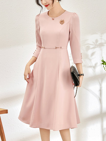 Elegant Professional Women Dress Fashionable Minimalist Style To Show The Workplace Style Tanks Dresses New Spring
