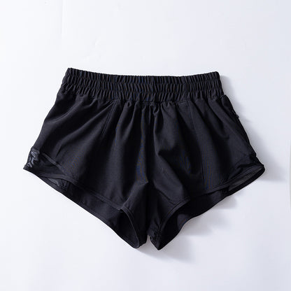 Fitness Short Women Running With Pocket Reflective Strip for Summer Hotty Hot Low Waist 2.5 Inch Quick Drying Yoga Wear Clothing
