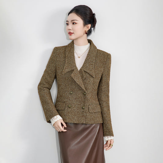 Women's New White Dress Design Long Skirt Ensemble Elegant Commute Style Polyester Blend