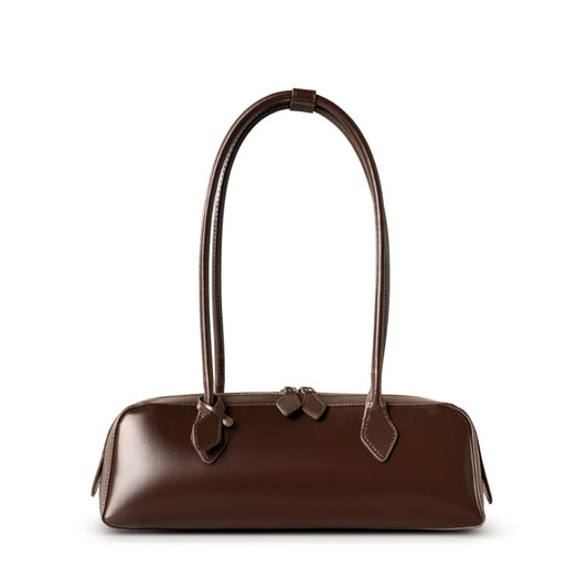 Premium Oil Wax Leather Shoulder Bag