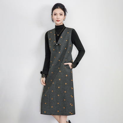 Floral ter Ne Crop Top And Skirt Set Women's Faion Spring Outfit High Waist V-ne Loose Fit Casual Wear