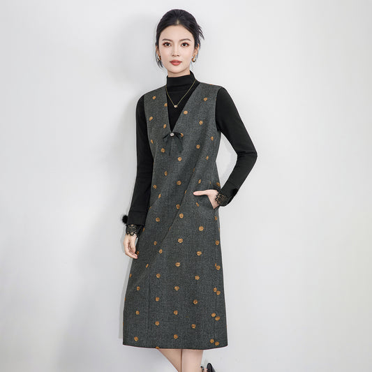 Floral ter Ne Crop Top And Skirt Set Women's Faion Spring Outfit High Waist V-ne Loose Fit Casual Wear