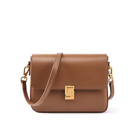 Commuter Shoulder Cowhide Bag