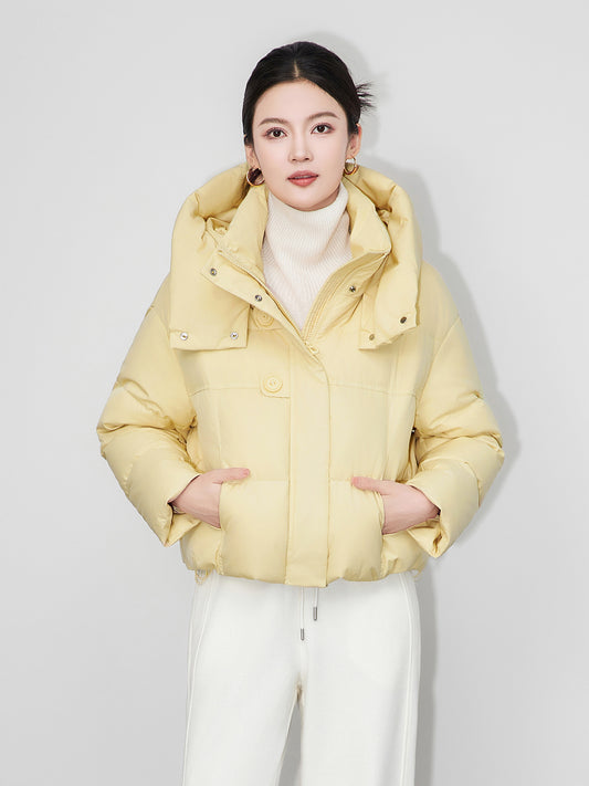 New Women's Winter Parka Coat 2026 Hooded Long Sleeve Ladies Down Cotton Jacket Comfortable Temperament Loose Female Outerwear