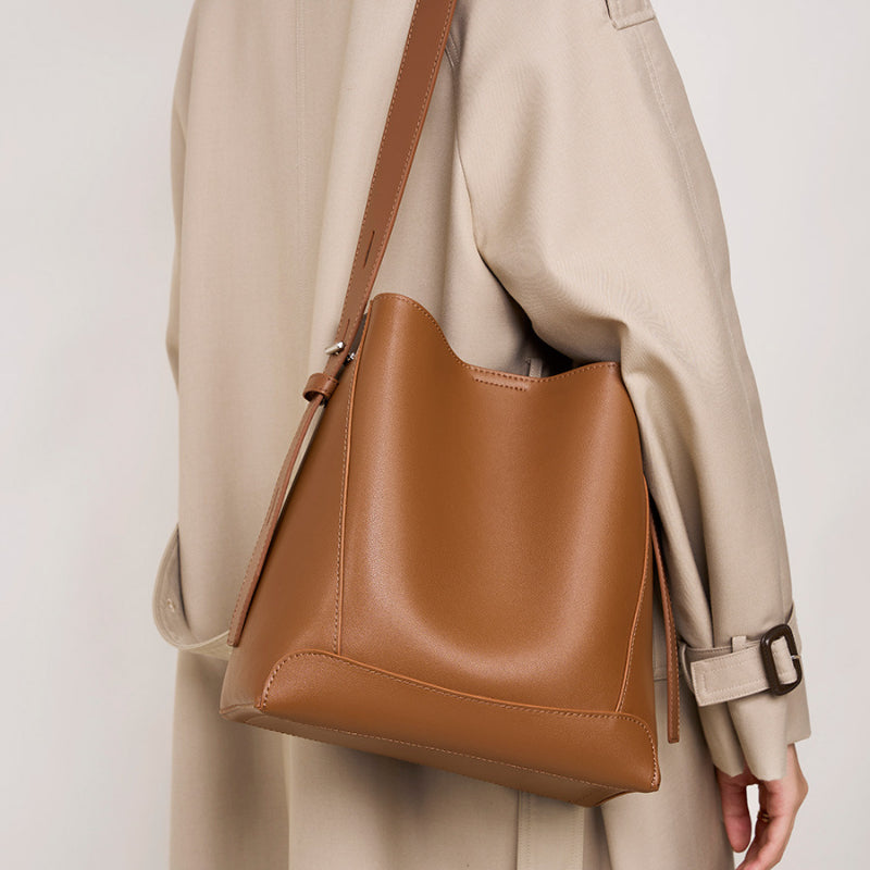 Large Bucket Shoulder Bag