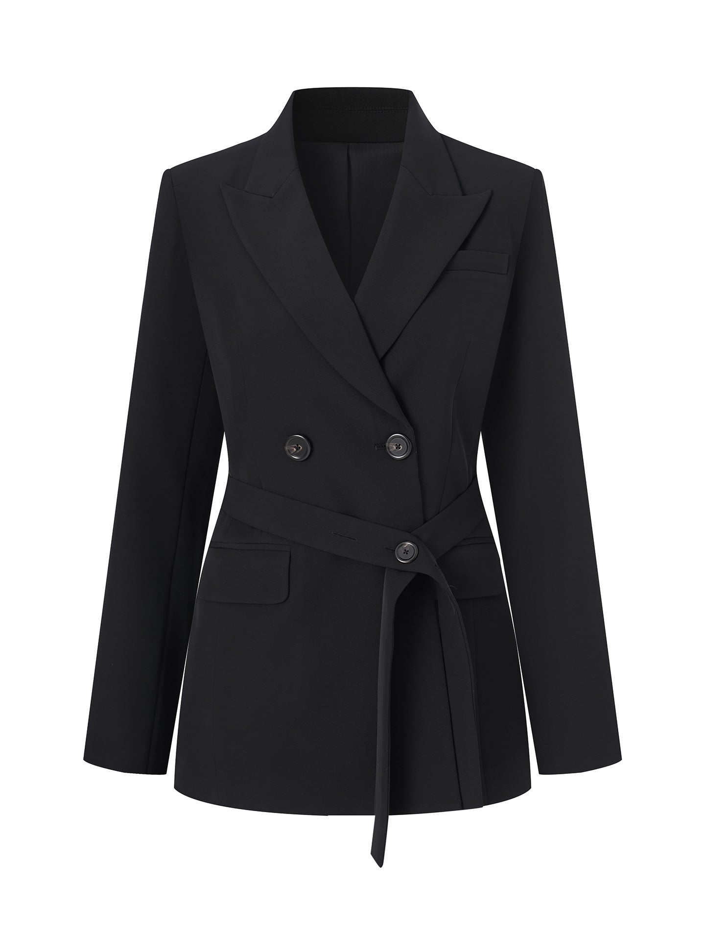 Elegant Fashion Blazers Coats For Women Notched Collar Long Sleeve Women's Solid Jacket Slim Office Lady Blazer Coat