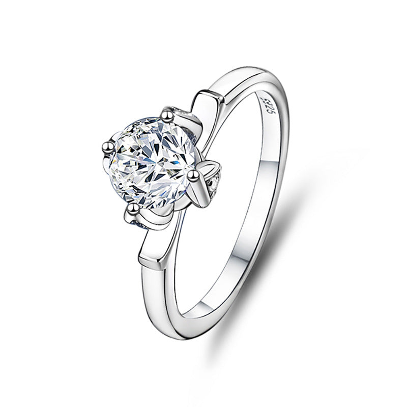 3mm/5mm Gemstone Moissanite Rings for Women S925 Silver Matching Wedding Diamonds Band Stackable Ring Gift Fine Jewelry