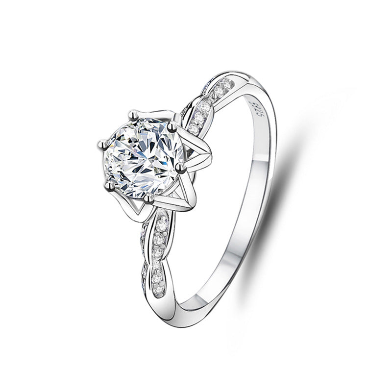 3mm/5mm Gemstone Moissanite Rings for Women S925 Silver Matching Wedding Diamonds Band Stackable Ring Gift Fine Jewelry
