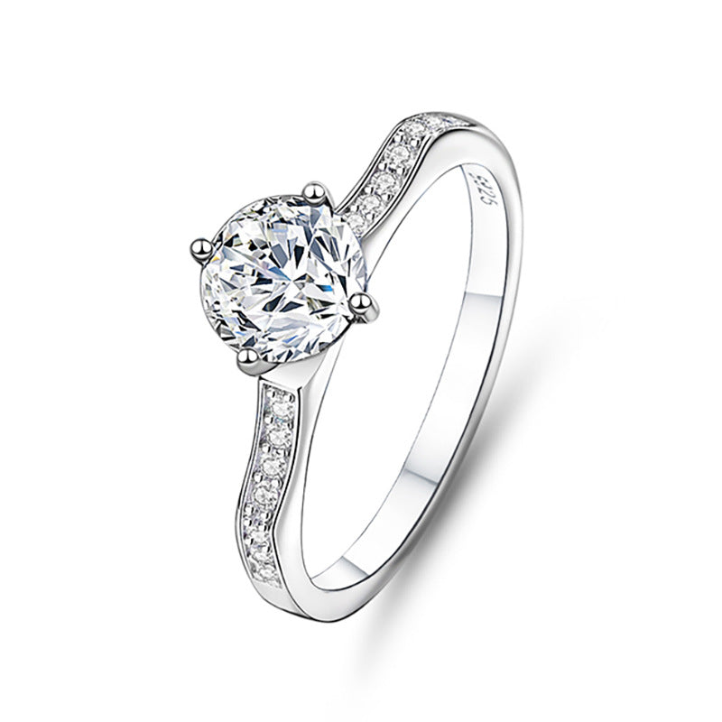 3mm/5mm Gemstone Moissanite Rings for Women S925 Silver Matching Wedding Diamonds Band Stackable Ring Gift Fine Jewelry
