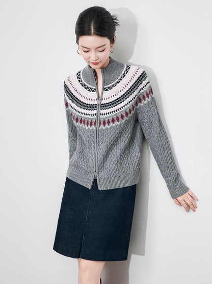 Soft Cozy Knitted Cardigan Sweater Women's Lagenlook Style Mohair Sweater Unique Knitting Autumn Winter New Arrival