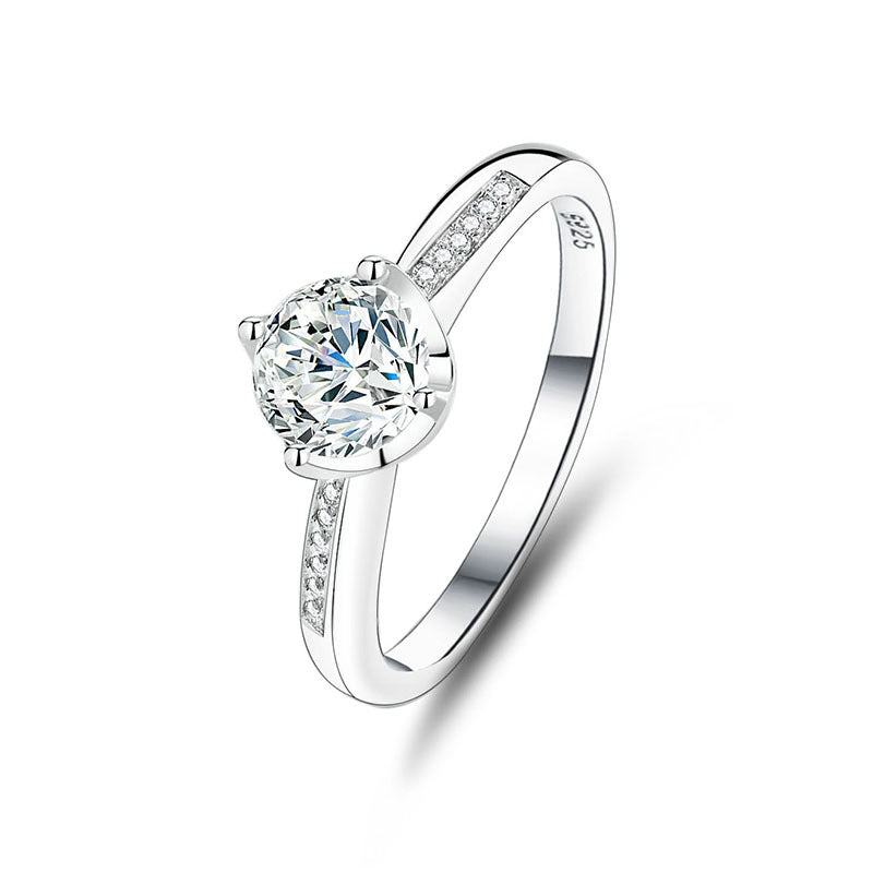 3mm/5mm Gemstone Moissanite Rings for Women S925 Silver Matching Wedding Diamonds Band Stackable Ring Gift Fine Jewelry
