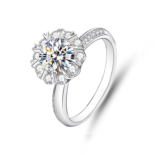 3mm/5mm Gemstone Moissanite Rings for Women S925 Silver Matching Wedding Diamonds Band Stackable Ring Gift Fine Jewelry